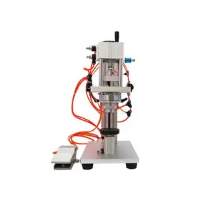 Semi-automatic Perfume Cap Crimping Machine _ Rhino-Pak