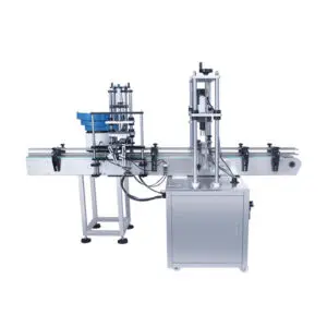 Fully Automatic Cap Unscrambler, Placer and Cap Screw Machine
