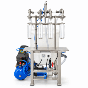 Semi-automatic 4 Head Liquid Bottle Filling Machine