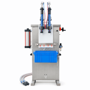 Semi-automatic 2 Head Peroxide or Bleach Filling Machine