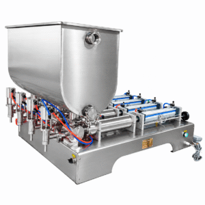 Semi-automatic 4 Head Piston Filler
