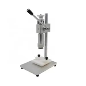 Hand Crank Perfume Cap Crimping Machine _ Rhino-Pak