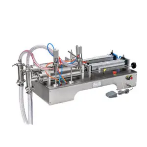 Semi-automatic Liquid and Paste Bottle Filling Machines