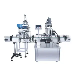 Fully Automatic Cap Unscrambler, Placer and Cap Screw Machine