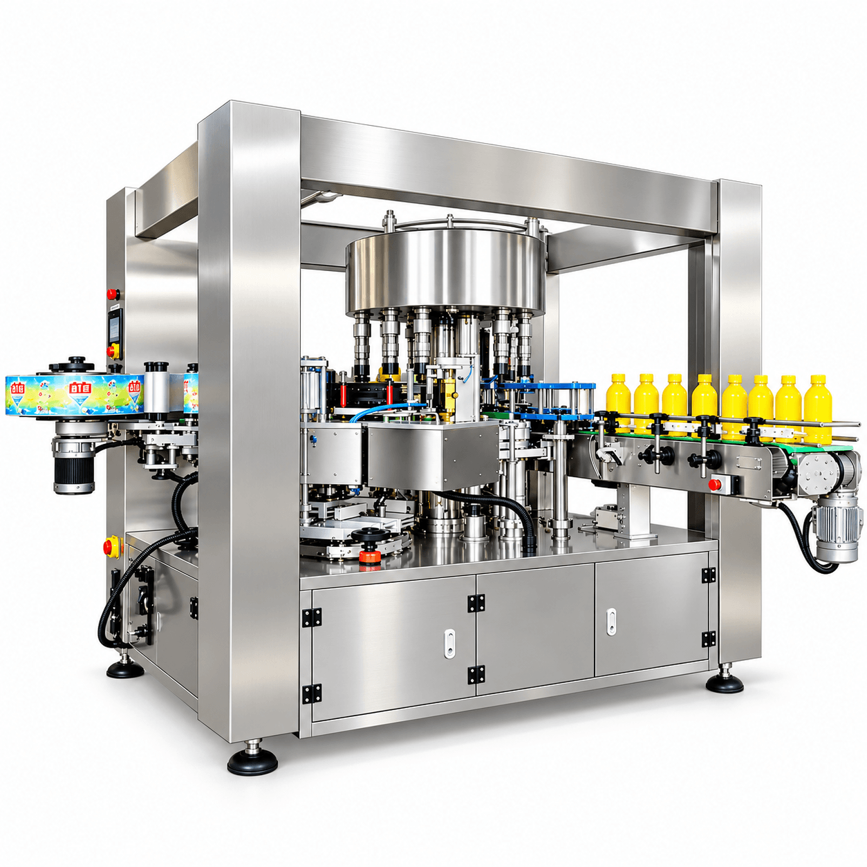 Fully Automatic BOPP Hot Melt Labeling Machine