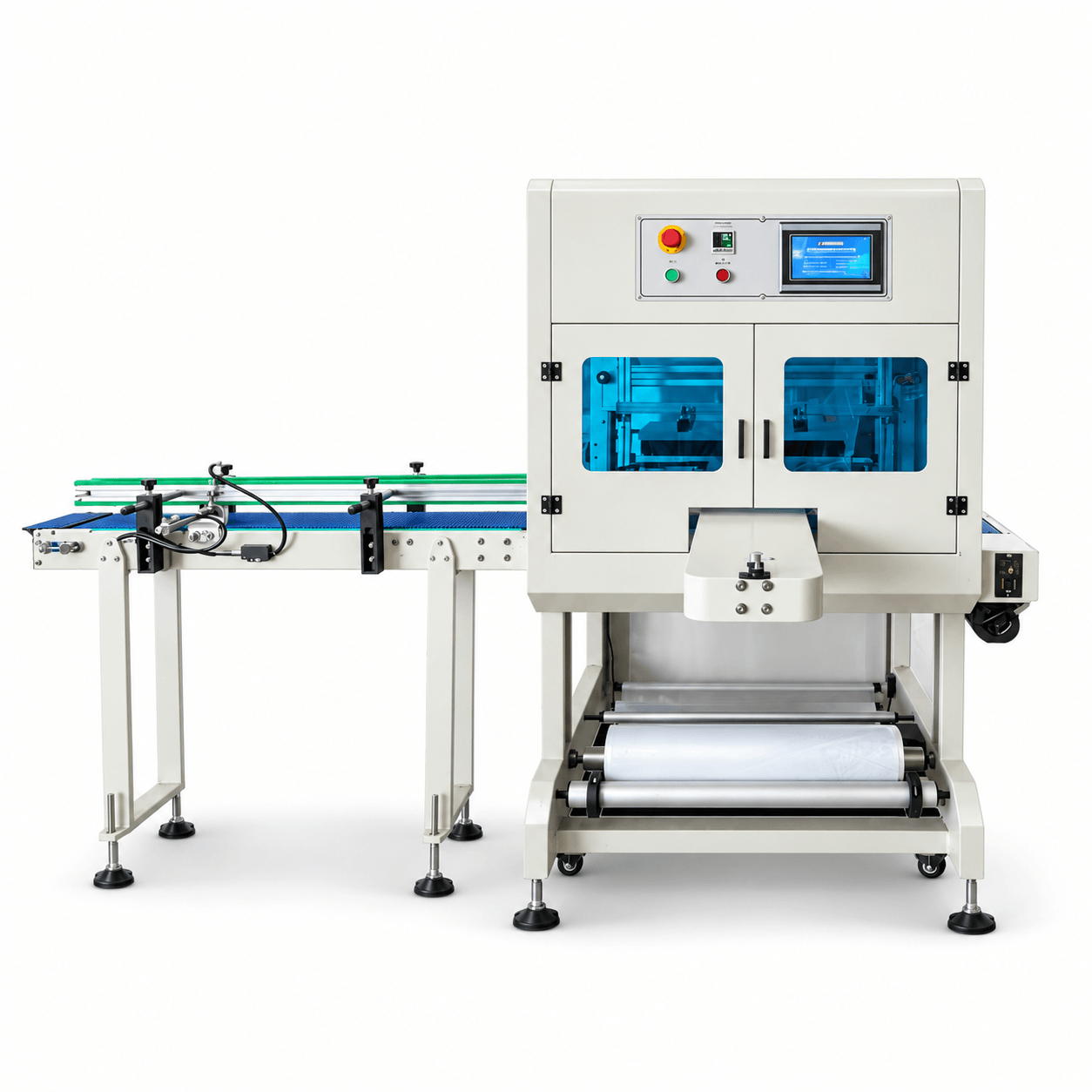 Fully Automatic In-Feed Shrink Wrap Tunnel